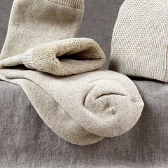 Linen terry socks - Socks - FlaxLin Eco Textiles